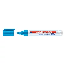 Üvegreíró marker EDDING 95  2-3 mm D10 világoskék