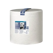 Törlőpapír TORK nagyteljesítményű, tekercses 2 rétegű fehér 340m W1