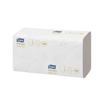 Kéztörlő TORK Xpress Extra Soft Multifold Prémium H2 2 rétegű íves 100 lap/csm -100297-