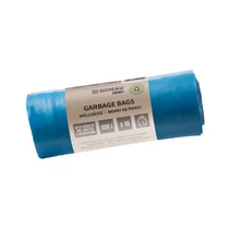 Szemeteszsák 100l-es köthető és felakasztható füles DONAU ECO 10db/csomag kék