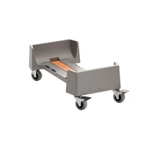 Szállítókocsi DURABLE DURABIN 60L rPP téglalap alakú hulladékgyűjtőhöz