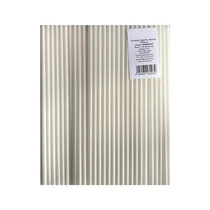 Szívószál lebomló PLA növényi alapanyagból 23 cm fehér 100db/csomag