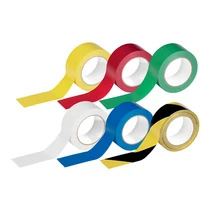 Padlójelölő szalag DURALINE 50/016 visszaszedhető 50mmx33m sárga -104404-