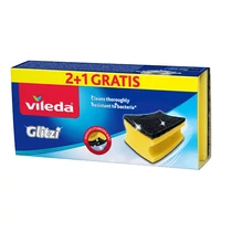 Súrolószivacs Glitzi kristály VILEDA 2+1 db/csomag