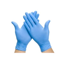 Nitril orvosi gumikesztyű M-es méret vegyes színek (Kiszerelés: 100db/dob) Vegyszerálló