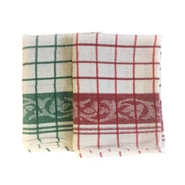 Konyharuha kockás sűrűn szőtt textil 45x65mm