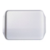 Tálca műanyag szögletes 43x28 fehér -1605MUA001-