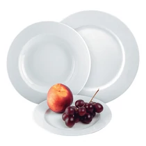Tányér csemege Rotberg Porcelain Basic fehér (Kiszerelés: 6db/klt) -1202BAS001-