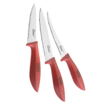 Konyhai kés, 3 db-os(gyümölcsvágó, hámozó-és univerzális) CLAUSS -CL-80000 00-