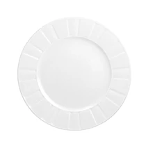 Csemegetányér 19cm Rotberg Porcelain Oslo fehér porcelán 6db/készlet