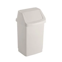 Szemetesvödör billenős fedeles -CLICK-IT- 25L fehér CURVER