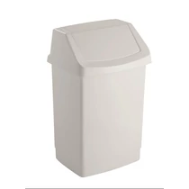 Szemetesvödör billenős fedeles .CLICK-IT- 15L fehér CURVER