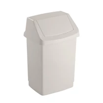 Szemetesvödör billenős fedeles -CLICK-IT- 50L fehér CURVER