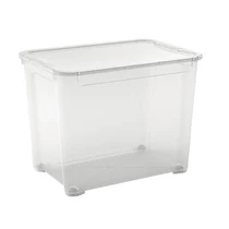 Tárolódoboz fedővel CURVER ''T BOX'' 70l