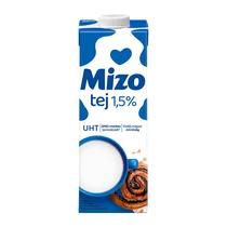 Tej Mizo 1L 1,5% Q-pack tartós -411000- Gyűjtő: 12 darab/karton)