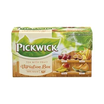 Tea PICKWICK Gyümölcsvariációk III. (meggy, trópusi gyümölcs, mangó, sárgadinnye)