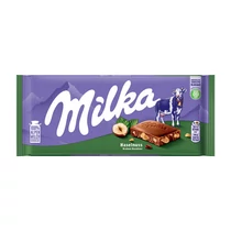 Csokoládé MILKA táblás mogyorós 100g
