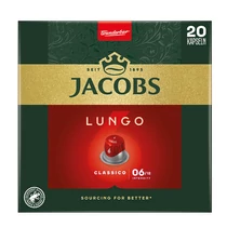 Kávékapszula JACOBS Lungo 6 Classic 20db/doboz, Nespresso kompatibilis