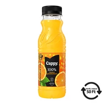 Üdítő Cappy 0,33l narancs gyümölcshússal 100% (12db/gyűjtő) DRS díjas