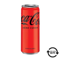 Üdítő Coca-Cola Zero 0,33l (24db/gyűjtő) DRS díjas