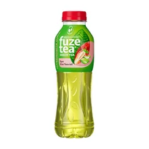 Üdítő FuzeTea Zöld tea Eper-Aloe vera 0,5 l (12db/gyűjtő) DRS díjas