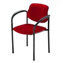 Tárgyalószék STYL 4L-ARM-BL bordó SOHOS BY NOWYSTYL