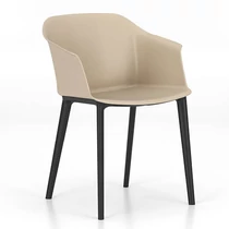 Tárgyalószék INTA FRAME CHAIR beige, kültérre is