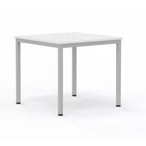 Íróasztal I-lábbal SIMPLE SOHOS BY NOWYSTYL 80 x 80 x 72 cm fehér