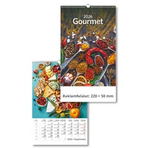 TOPTIMER Falinaptár Gourmet T094-06 220x325mm