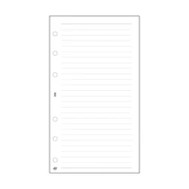 SATURNUS Pótlap S326/F Jegyzetlap vonalas