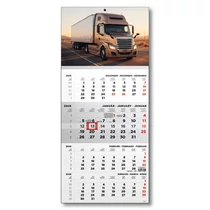 TOPTIMER Speditőrnaptár T079 1 tömbös képes Kamion 315x693mm