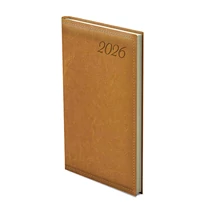 TOPTIMER Határidőnapló zseb álló IMAGE I035 mustár 95x170mm zsebnaptár