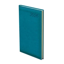 TOPTIMER Határidőnapló zseb álló IMAGE I035 türkiz 95x170mm zsebnaptár