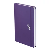 TOPTIMER Határidőnapló A/5 keskenyített heti RAINBOW R018 Lila 130x210mm Előjegyzési naptár Agenda