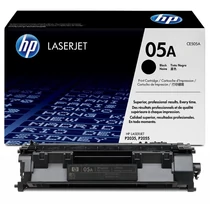 HP lézertoner CE505A fekete 2300 oldal