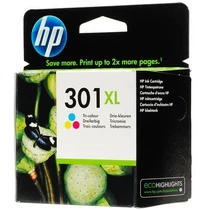 HP tintapatron CH564EE No.301XL színes 300 oldal