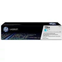 HP lézertoner CE311A kék 1000 oldal No.126A