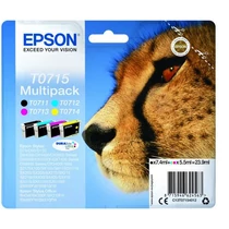 Epson tintapatron T071540 szett (fekete/kék/bíbor/sárga)