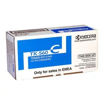 Kyocera lézertoner TK-560 kék 10000 oldal -TK-560C-