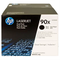 HP lézertoner CE390XD fekete 2x24000 oldal