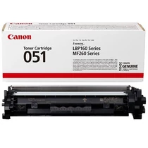 Canon lézertoner CRG-051 fekete 1700 oldal
