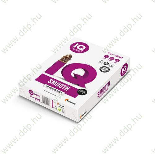 Fénymásolópapír A/4 80g IQ SMOOTH 500ív/csomag