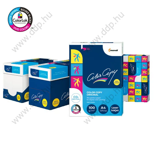 Másolópapír A/4 120g Color Copy  250 ív/csm -180038956/180038953-