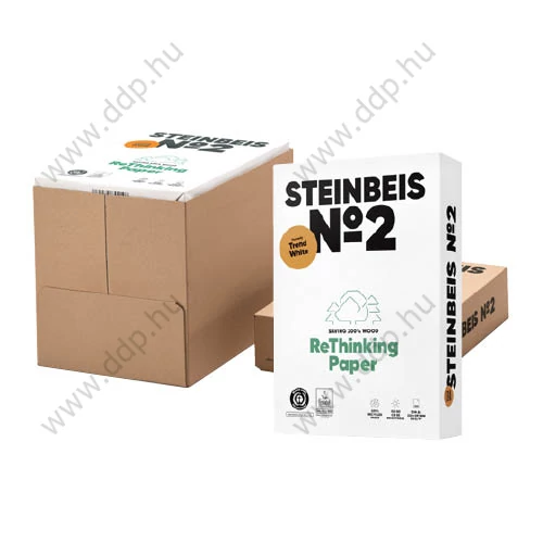 Fénymásolópapír A/3 80g STEINBEIS No.2 Trend White Recycled 500ív/csomag
