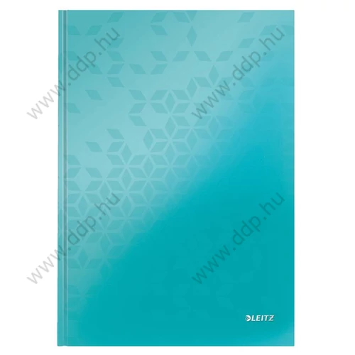 Beíró A/4 WOW, lakkfényű, kockás, világoskék LEITZ -46261051-