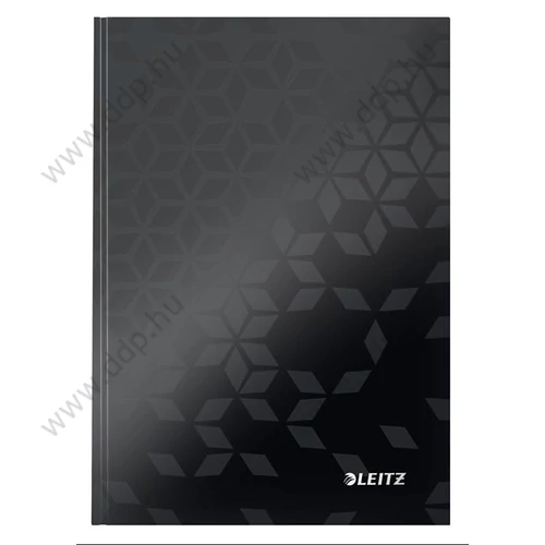 Beíró A/5 WOW, lakkfényű, kockás, fekete LEITZ -46281095-