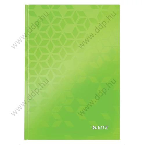 Beíró A/5 WOW, lakkfényű, kockás, zöld LEITZ -46281064-