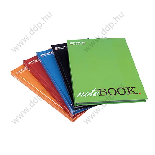 Beíró keményfedeles A/5 96 lap vonalas OFFICE PRODUCTS