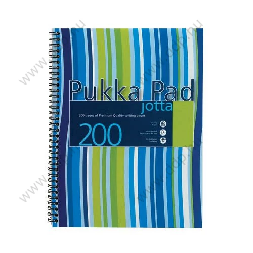 Spirálfüzet A/5 vonalas 200 oldalas Pukka Pad Jotta JP021