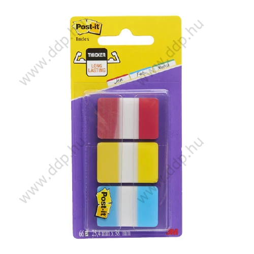 3M Post-it index 686 RYB oldaljelölő -XA004806312-